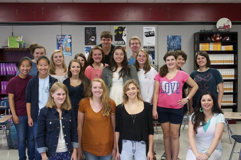 Mrs. Kelly Drehers AP Literature classes are preparing for end-of-the-year performances of their own original plays.