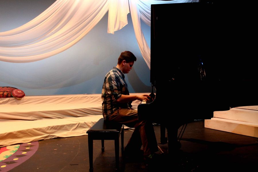Bearden senior Will Eakin has composed and will perform live the score for Beardens production of Arabian Nights.
