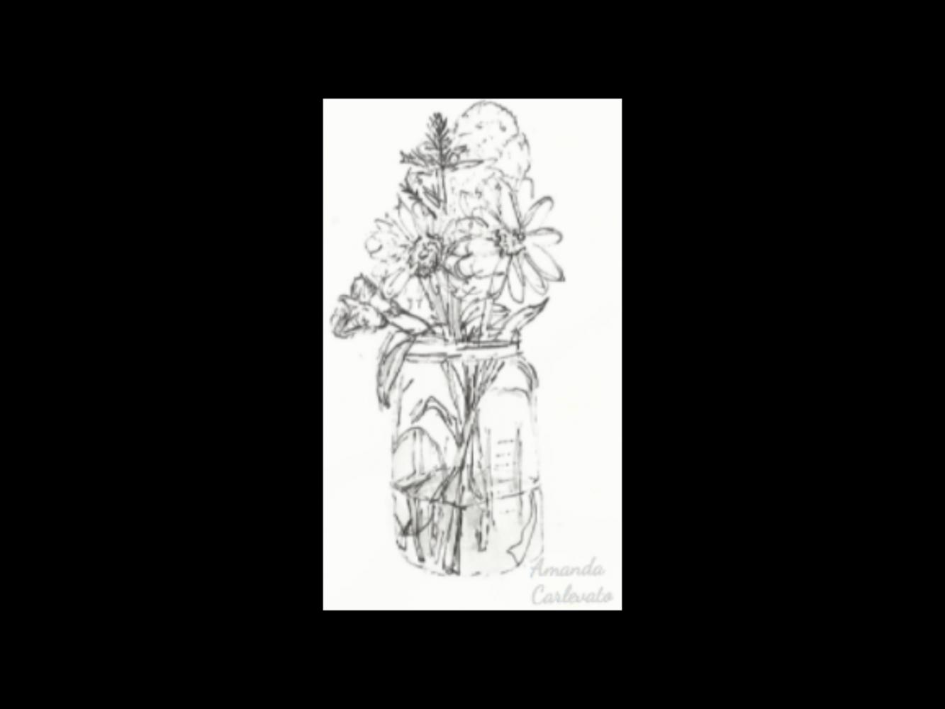 Junior Amanda Carlevato is providing illustrations for The Perfect Cup by her grandmother Penelope Carlevato.