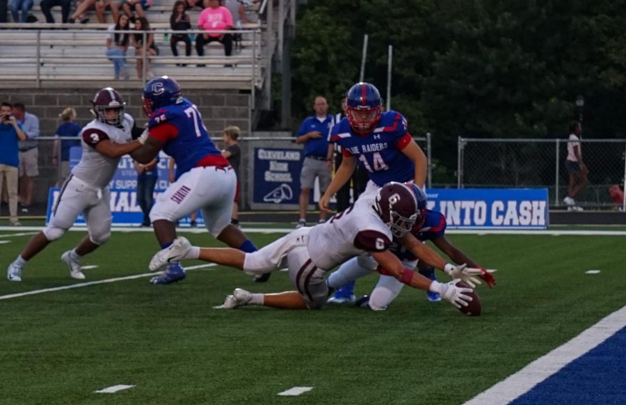 Senior Addison Ironside has been recovering fumbles and making big hits on defense, but hes also been picking up first downs from the tight end position.
