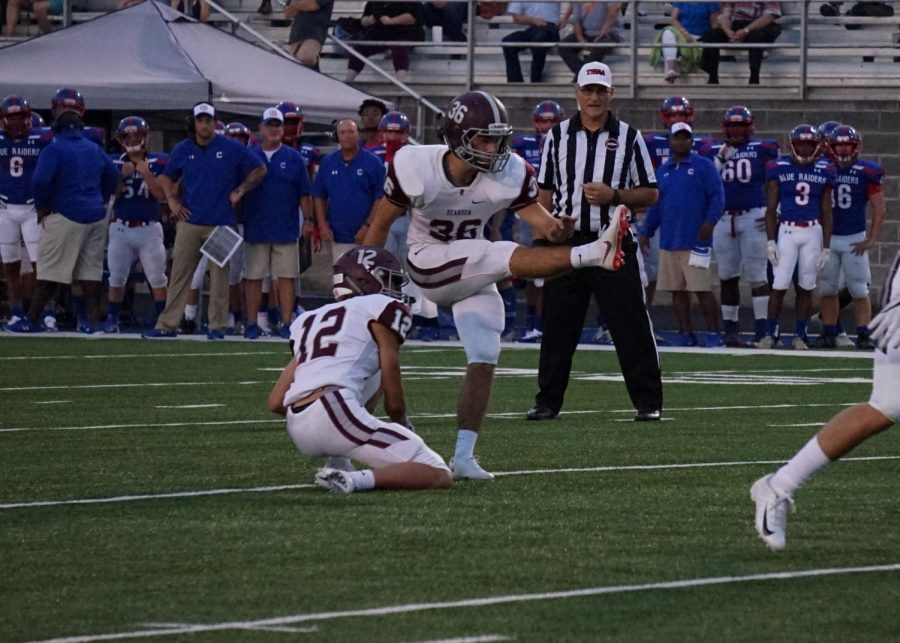 Bearden kicker participates in charity program for cancer research