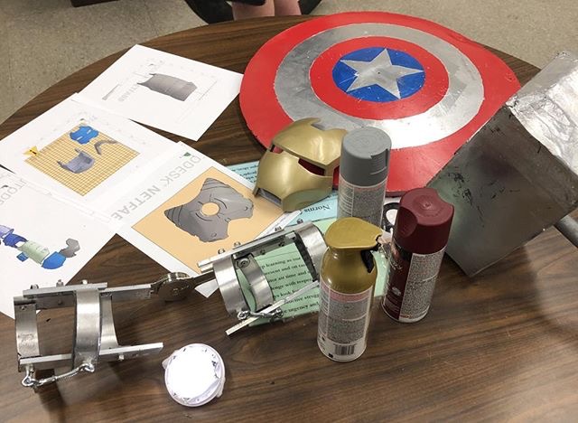 Bearden senior Nathan Worley has already made significant progress in building his own Iron Man suit.