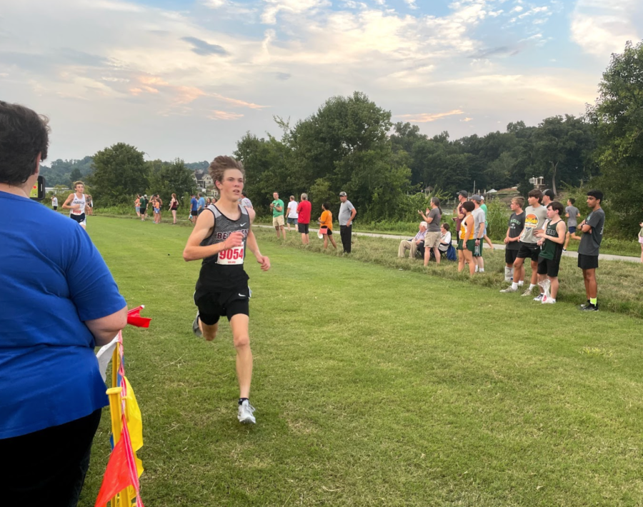 Freshman Cade Crum has been the leading runner for the boys cross country team so far this year.