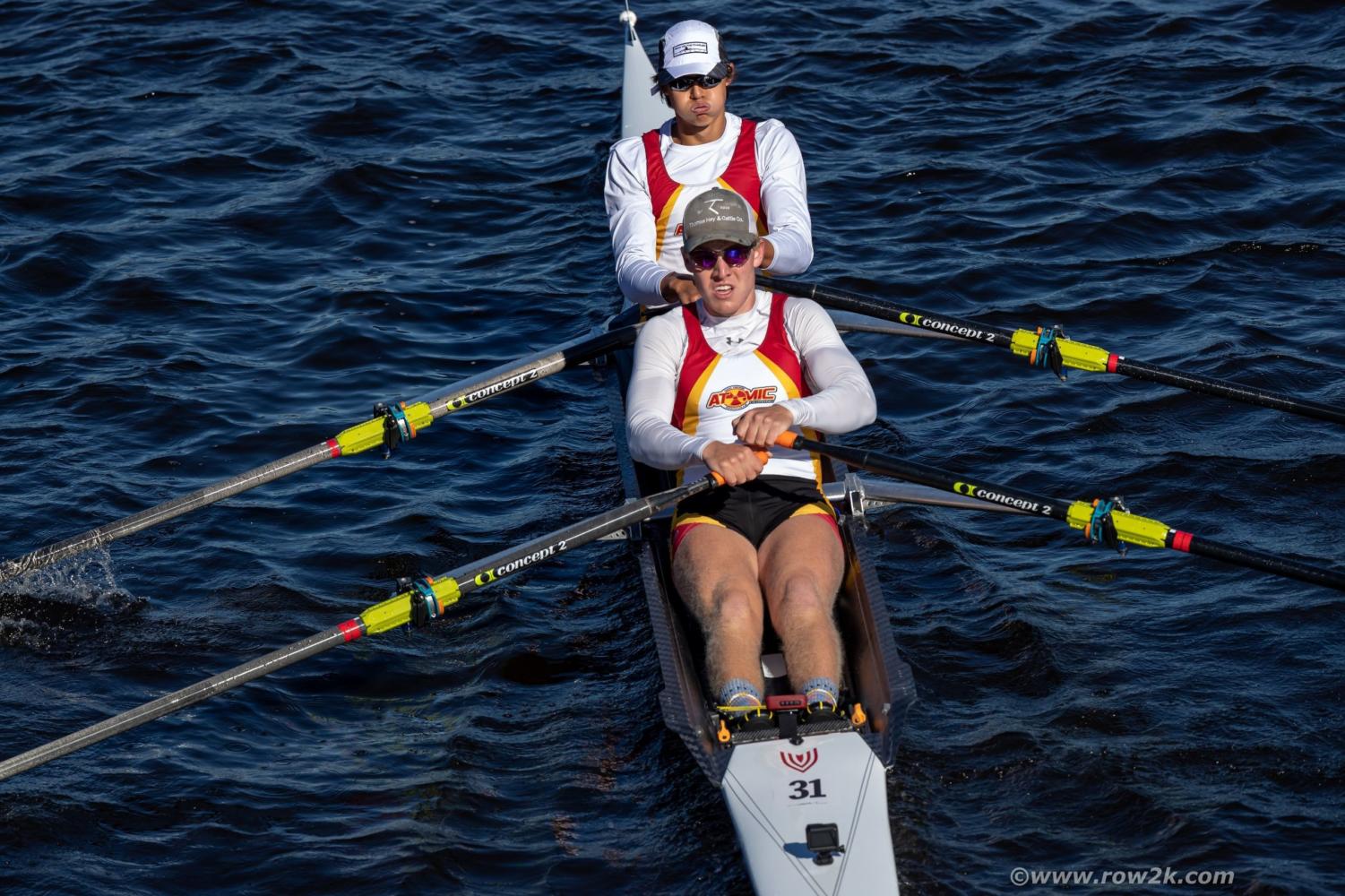 Row2k workout of online the day