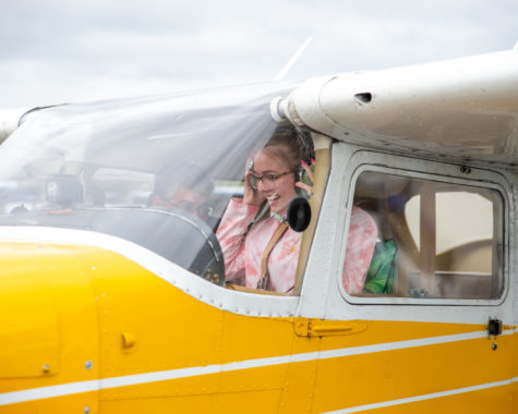 Bearden sophomore Sarah Stanley has completed her first solo flight, a big step toward formally earning her pilots license.