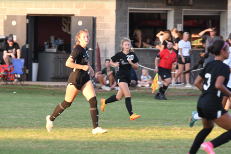 Senior Becca Roth (left) and freshman Tyler Roth (right) both play as midfielders for Bearden.