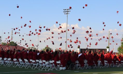 Beardens 2022 graduation was the third at the football field. This years May 31 at 6 p.m. will mark year four.