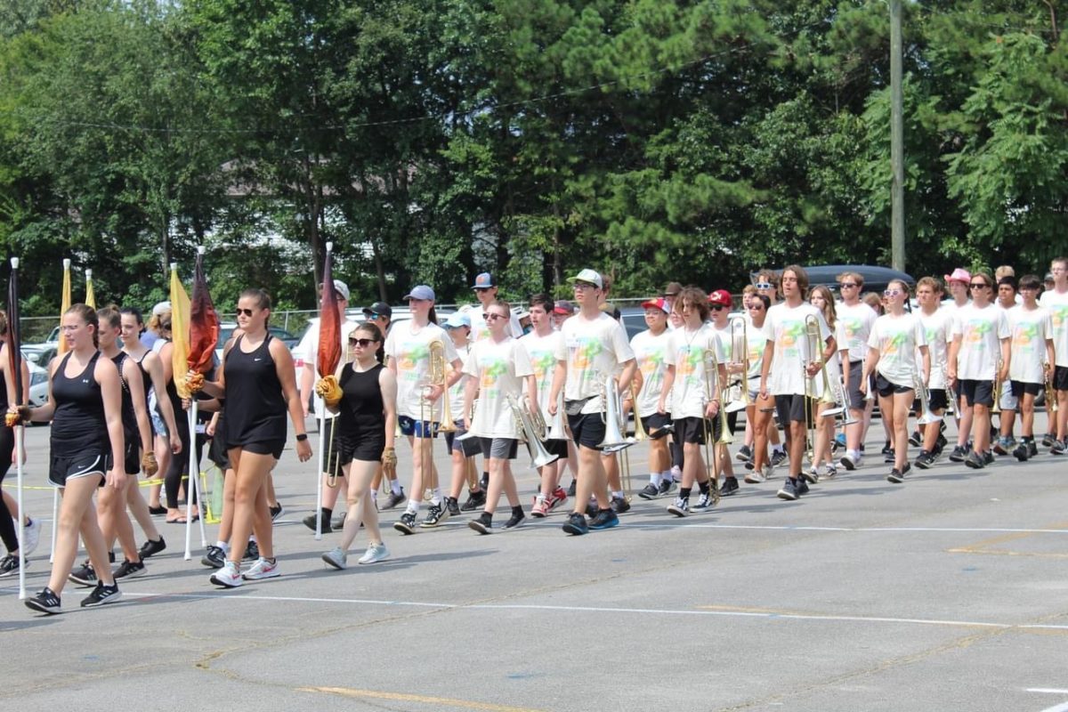 Beardens marching band has been hard at work getting ready for the 2023 competition season.
