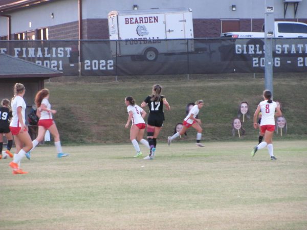 Alivia Stott has scored in both of Beardens state tournament games. The Lady Bulldogs will play for their third straight state title Saturday.