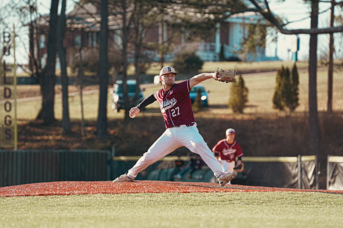 Tennessee signee Brooks Wright pitches for Bearden in a recent game. The senior will play catcher for the Vols, but hes played all over the field in his career.