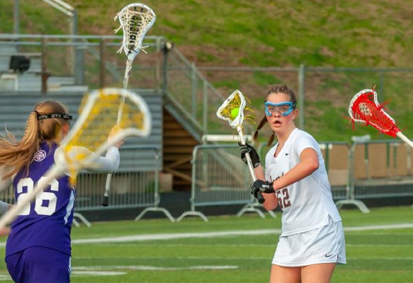 Madeline Councill has played lacrosse since she was young, but shes also benefited from her experience as a basketball player.
