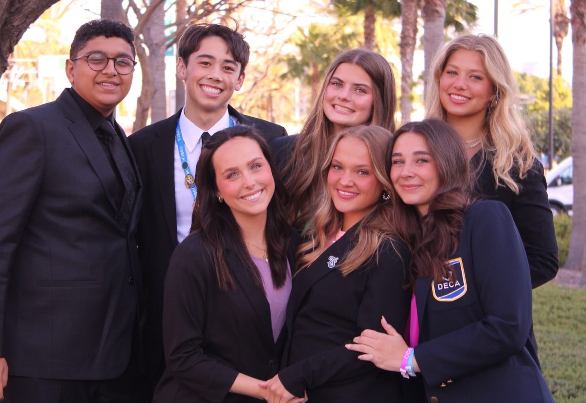 DECA students got the benefits of experiencing both an international competition and community building on a recent trip to California.