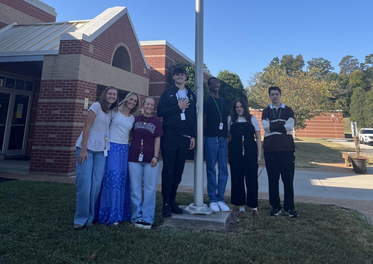 Bearden's TAP 2 students visit West Valley Middle School to get experience as future teachers.