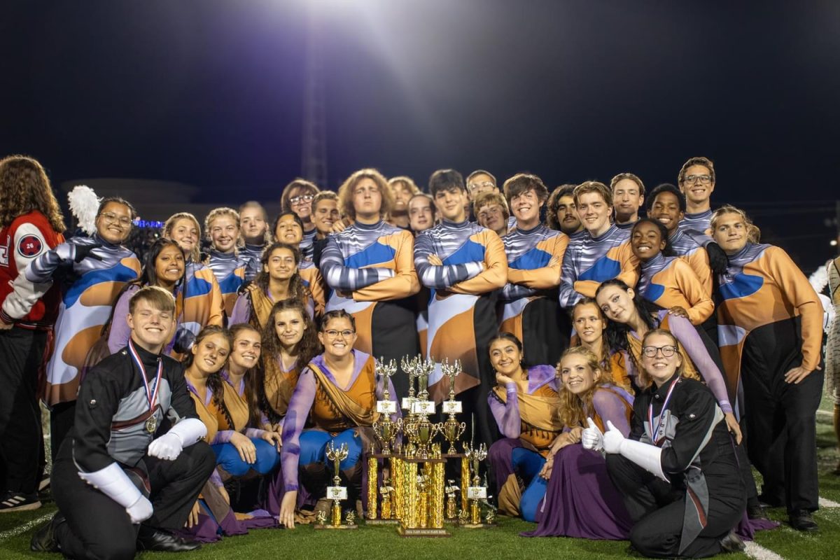 Bearden's band swept the 3A division at the Peach State Marching Festival in October.