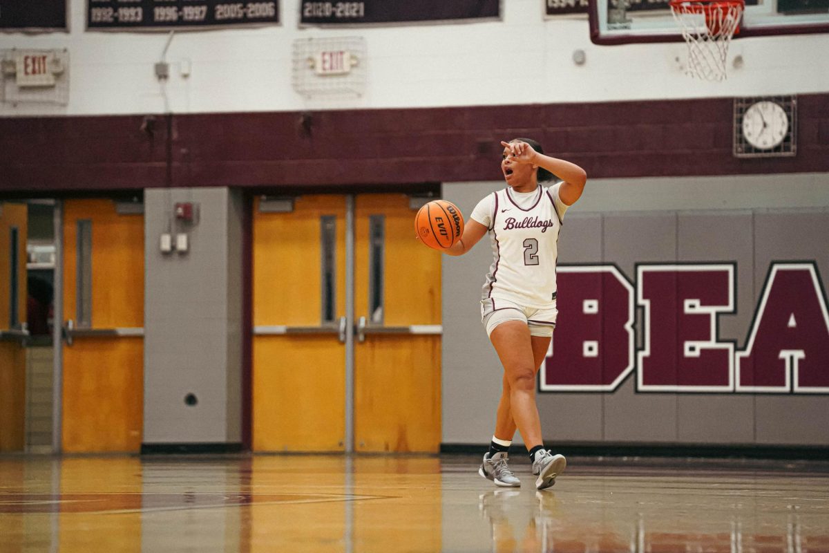 Point guard Natalya Hodge directs traffic for the Lady Bulldogs. The junior is one of the most highly-recruited athletes in Bearden history.