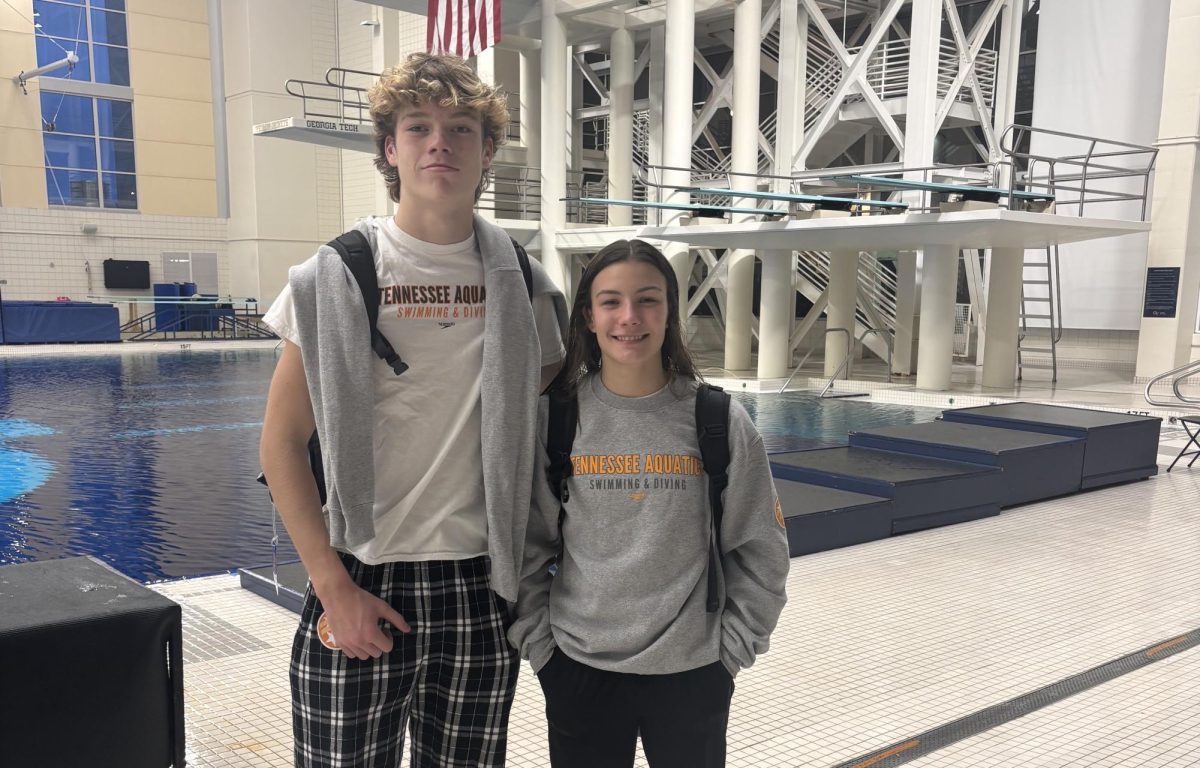 Sophomores Garrett Bailey and Sarah Griffith both made it to last season's state finals.