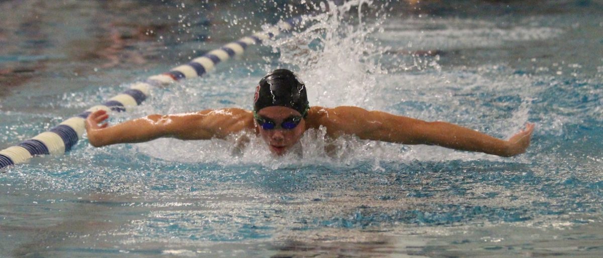 Junior Thatcher Ella will swim the first leg of Bearden's 4 x 100 relay at this weekend's state meet.